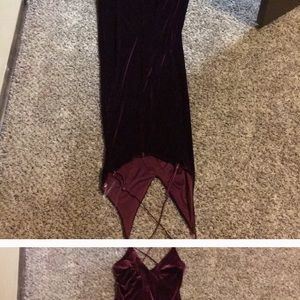 Size 3 straight velvet dress